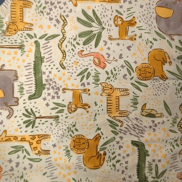 51. NWT mud pie safari print footie sleeper - Picture 7 of 8